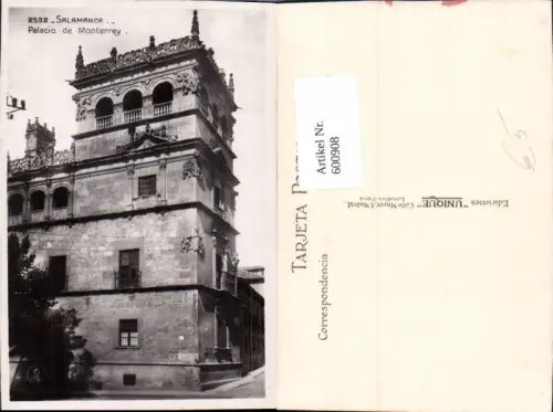 600908,Salamanca Palacio de Monterrey Spain