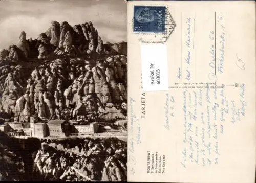 603015,Montserrat Kloster El Santuario Spain