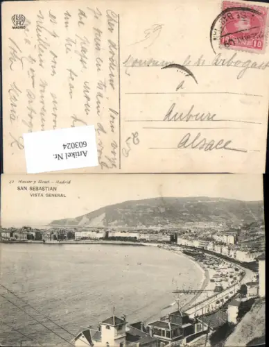 603024,San Sebastian Vista General Spain