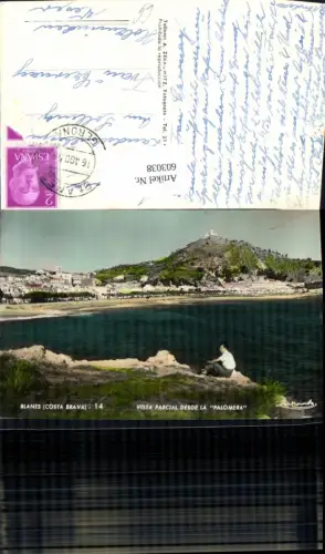 603038,Blanes Costa Brava Vista Parcial desde La Palomera Küste Strand Spain