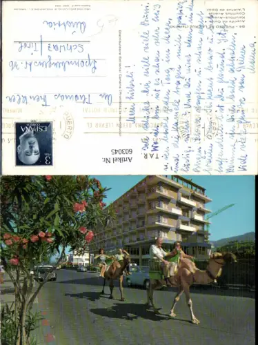 603045,Teneriffa Tenerife Puerto de la Cruz Avenida de Colom Kamel Reiten Spain