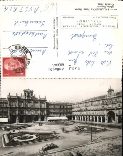 603046,Salamanca Plaza Mayor Grande Place Spain