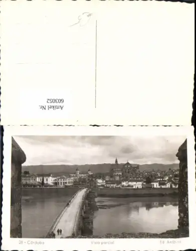 603052,Foto Ak Cordoba Vista parcial Brücke Spain