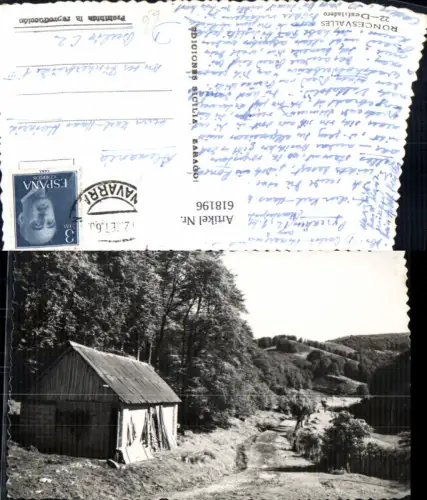 618196,Foto Ak Roncesvalles Desfiladero Hütte Spain