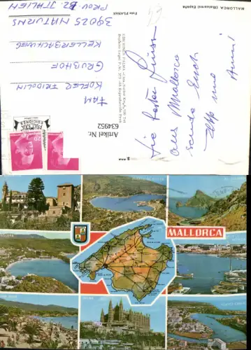 634952,Mehrbild Ak Mallorca Baleares Puerto de Soller Paguera Palma Spain