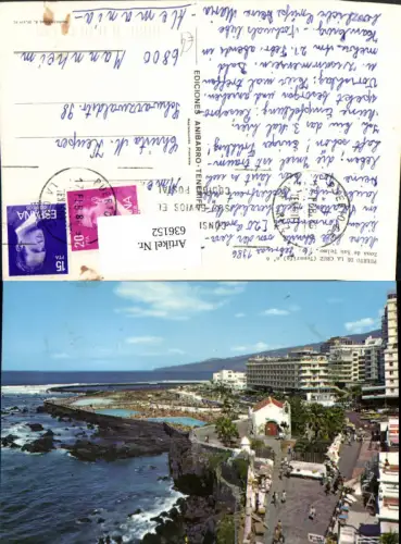 636152,Puerto de la Cruz Tenerife Teneriffa Zona de San Telmo Spain
