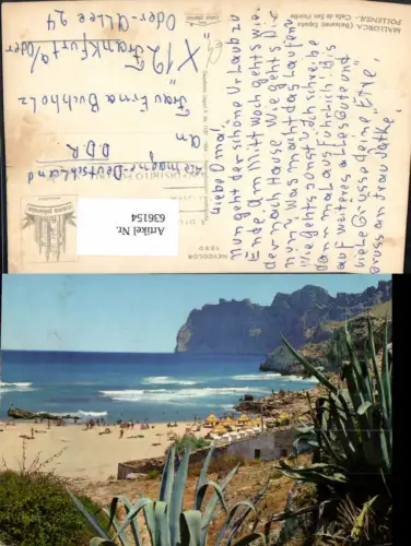 636154,Mallorca Pollensa Cala de San Vicente Strand Strandleben Spain