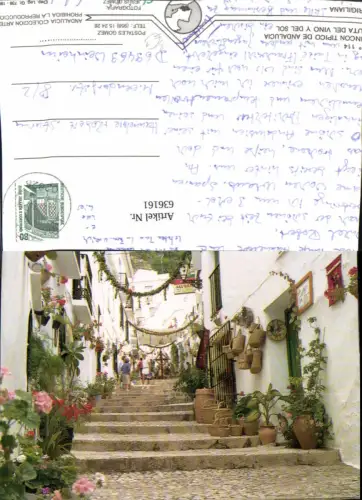636161,Andalusien Andalucia Frigiliana Gasse Dorfmotiv Spain