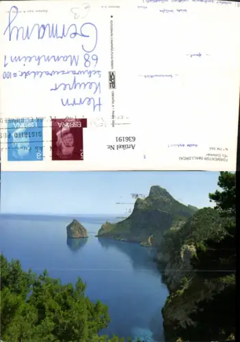 636191,Mallorca Formentor Es Colome Küste Spain