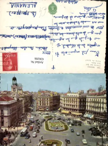 636206,Madrid Puerta del Sol Sun Gate Spain
