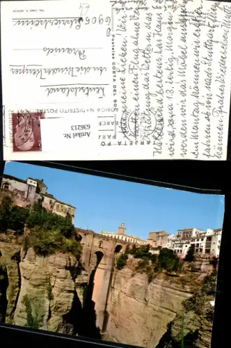636213,Ronda Costa del Sol Puerte Nuevo Neue Brücke Spain