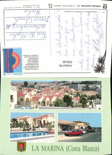 636246,Mehrbild Ak La Marina Costa Blanca Spain