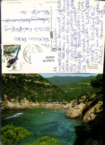 636259,Costa Brava Tossa de Mar Cala Pola Strand Küste Spain