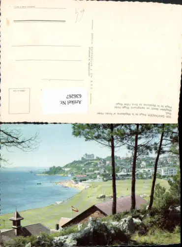 636267,Santander Playa de la Magdalena al fondo Hotel Real Spain