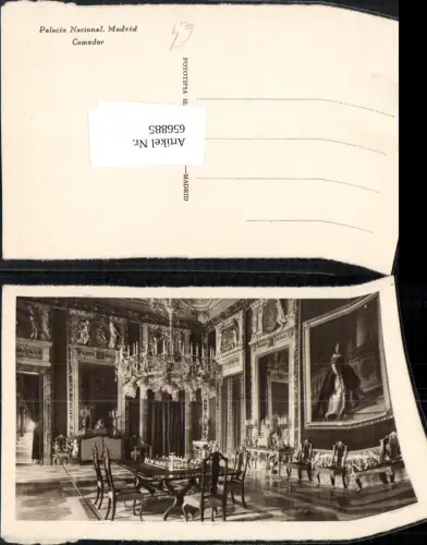 656885,Madrid Palacio Nacional Comedor Spain