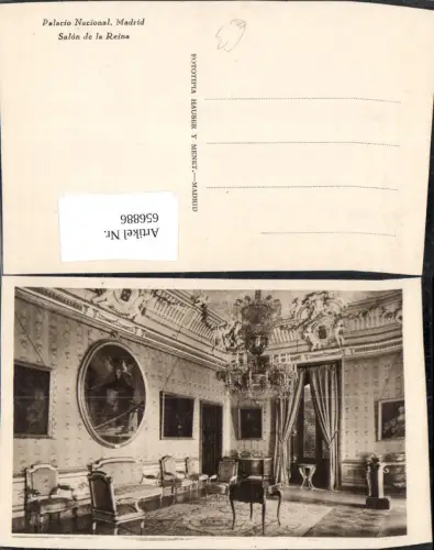 656886,Madrid Palacio Nacional Salon de la Reina Spain