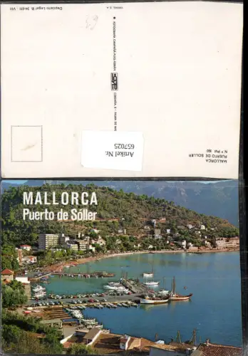 657025,Mallorca Puerto de Soller Hafen Boote Segelschiffe Spain