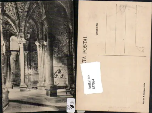 657094,Avila Un detaile de la Catedral Spain
