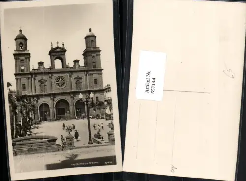 657144,Foto Ak Las Palmas La Catedral Spain