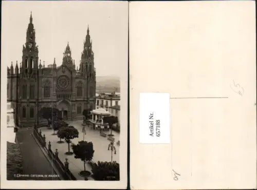 657188,Foto Ak Gran Canaria Catedral de Arucas Spain