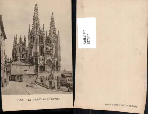 657202,La Cathedrale de Burgos Spain
