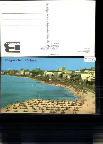 670727,Mallorca Playa de Palma El Arenal Strand Strandleben Spain