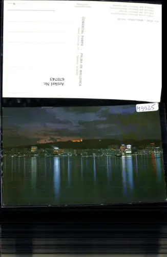 670743,Mallorca Palma de Mallorca Vista Nocturna Nachtansicht Spain