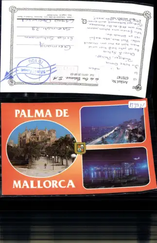 670747,Mehrbild Ak Mallorca Palma de Mallorca Ansichten Kathedrale Skyline Spain