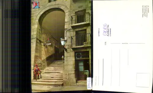 670816,Madrid El Arco de Cuchilleros Der Cuchilleros Bogen Spain