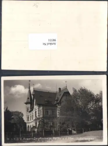 98531,N.S.K.O.V. Frontkämpferheim Politz a.d. Elbe Decin