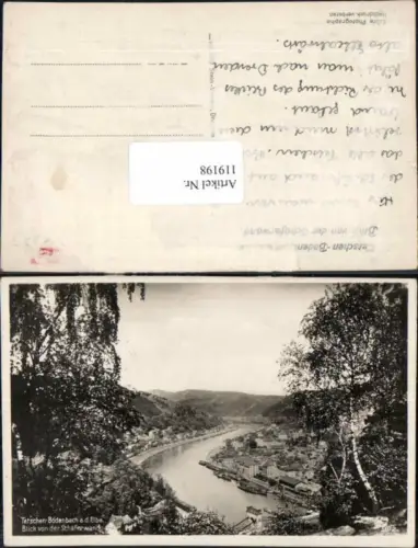 119198,Tetschen Bodenbach a.d. Elbe Decin Aussig 1942