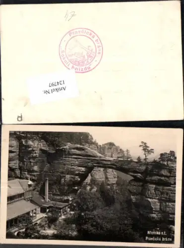 124797,Hrensko nad Labem Aussig