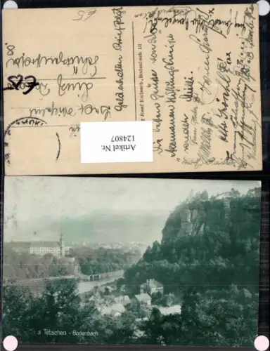 124807,Tetschen Decin Bodenbach 1910