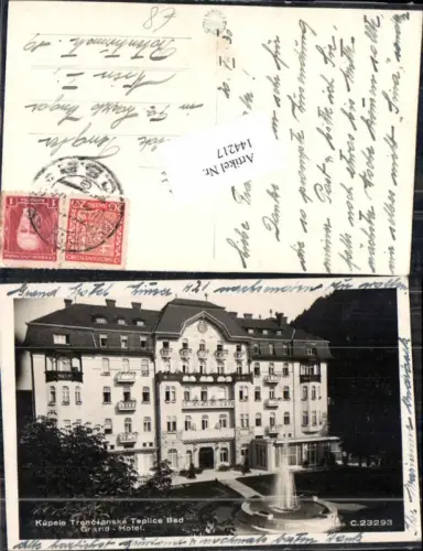 144217,Teplice Bad Grand Hotel detailpartie
