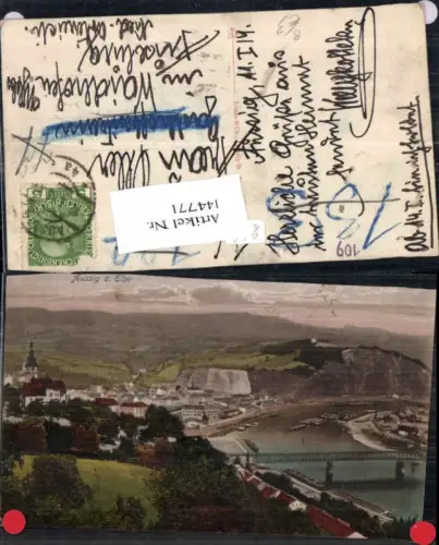 144771,Aussig a.d. Elbe Usti nad Labem, beschnitten