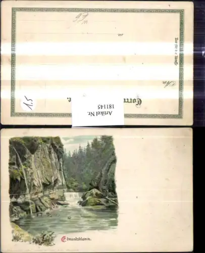 181145,Aussig Usti nad Labem Edmundsklamm b. Hrensko Herrnskretschen
