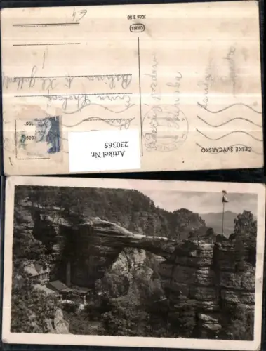 230365,Ceske Svycarsko Böhmische Schweiz b. Decin Tetschen Felsen