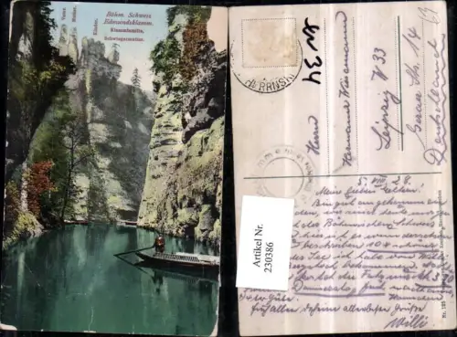 230386,Böhmische Schweiz Edmundsklamm Klammfamilie Schwiegermütter b. Hrensko Herrnskretschen