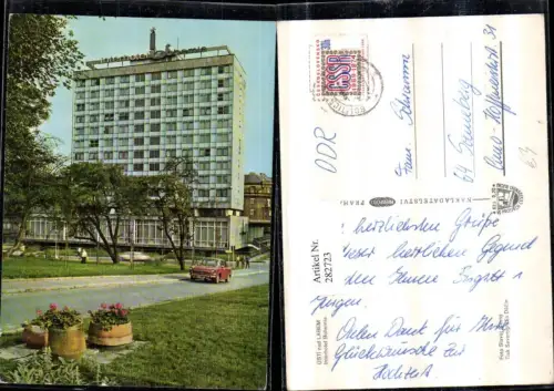 282723,Usti nad Labem Aussig Interhotel Bohemia