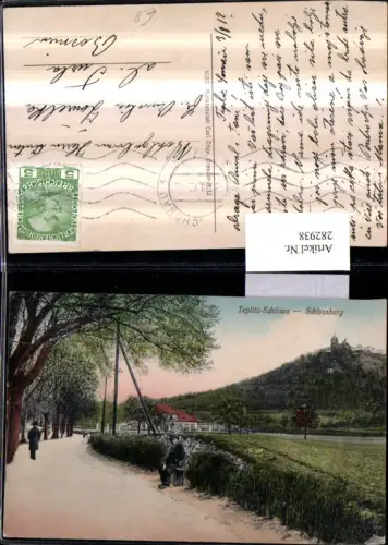 282938,Teplitz-Schönau Schlossberg Wegpartie