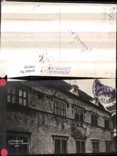 298103,Litomysl Leitomischl Grafity v zamku Graffiti Schloss