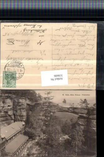 318606,Sächsisch Böhmische Schweiz Prebischtor b. Hrensko