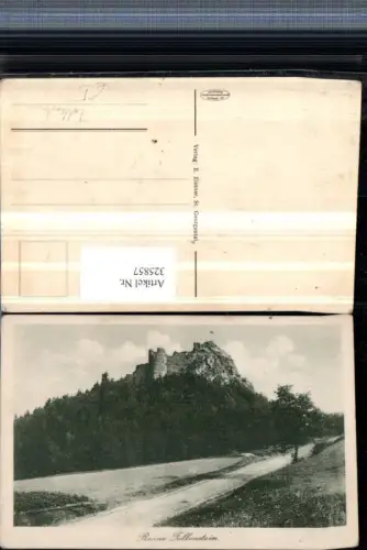 325857,Rune Tollenstein Burg Tolstejn b. Jiretin pod Jedlovou Sankt Georgenthal