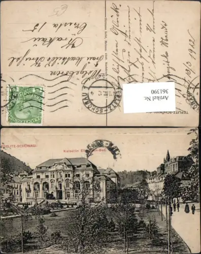 361390,Teplice Teplitz-Schönau Kaiserin Elisabeth-Bad