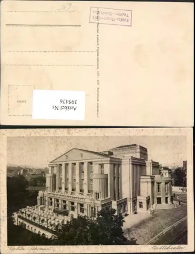 395476,Teplitz-Schönau Teplice Stadttheater Theater Gebäude