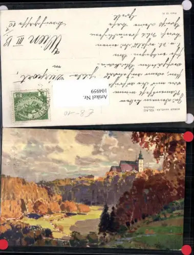 104959,Roman Havelka Iglau Heulos Künstlerkarte