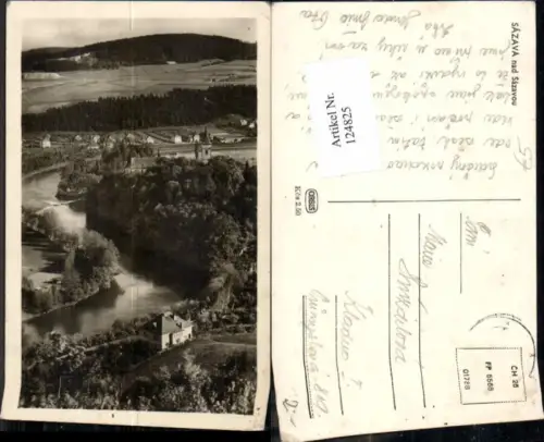 124825,Sazava nad Sazavou 1940 Teilansicht