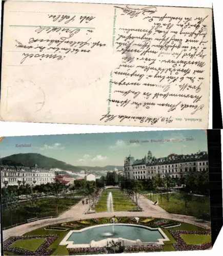 70971,Karlsbad Elisabethbad 1914