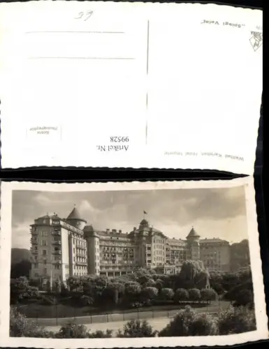 99528,Foto Ak Karlsbad Karlovy Vary Hotel Imperial