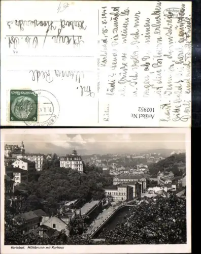 102952,Karlsbad Karlovy Vary Mühlbrunn m. Kurhaus